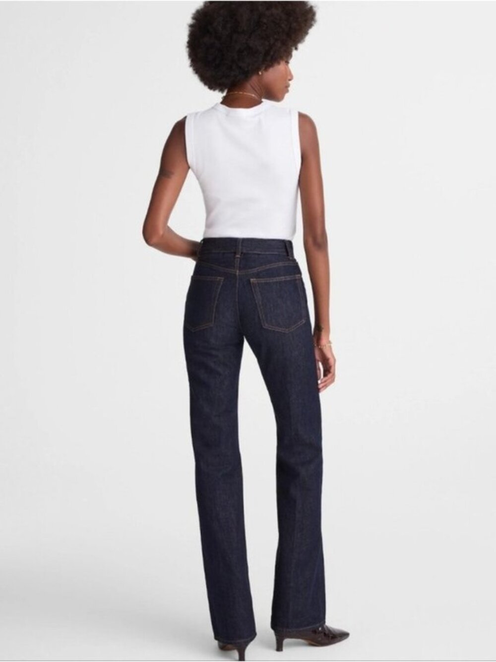 Madewell The Vintage Flare Jean New Size 28 High Rise Dark Rinse Wash Women's - Picture 5 of 12